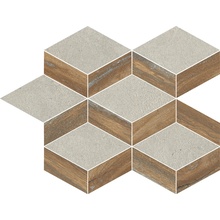 Rondine Infusion С000534885 J90589_InfusionMosaicoTriangleOak24*30 Mozaika 24x30 cm, Itálie, pod betonem - fotografie 1 - foto 1