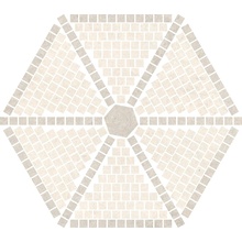 Rondine Lutezia С000617984 J93404_LuteziaStarIvory40*35 Mosaic 35x40 cm, Italy, other types of stone - photo 1 - photo 1