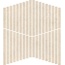 Rondine Lutezia С000617990 J93410_LuteziaCalatravaTaupe30*30 Mozaika 30x30 cm, Itálie, další druhy kamene - fotografie 1