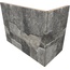 Rondine Lyon 3D С000456709 J88643_LyonAngoloEstDark30*15 Vinkel 15x30 cm, Italia, andre typer av stein - foto 1 Rondine Lyon 3D С000456709 J88643_LyonAngoloEstDark30*15 Vinkel 15x30 cm, Italia, andre typer av stein - foto 1