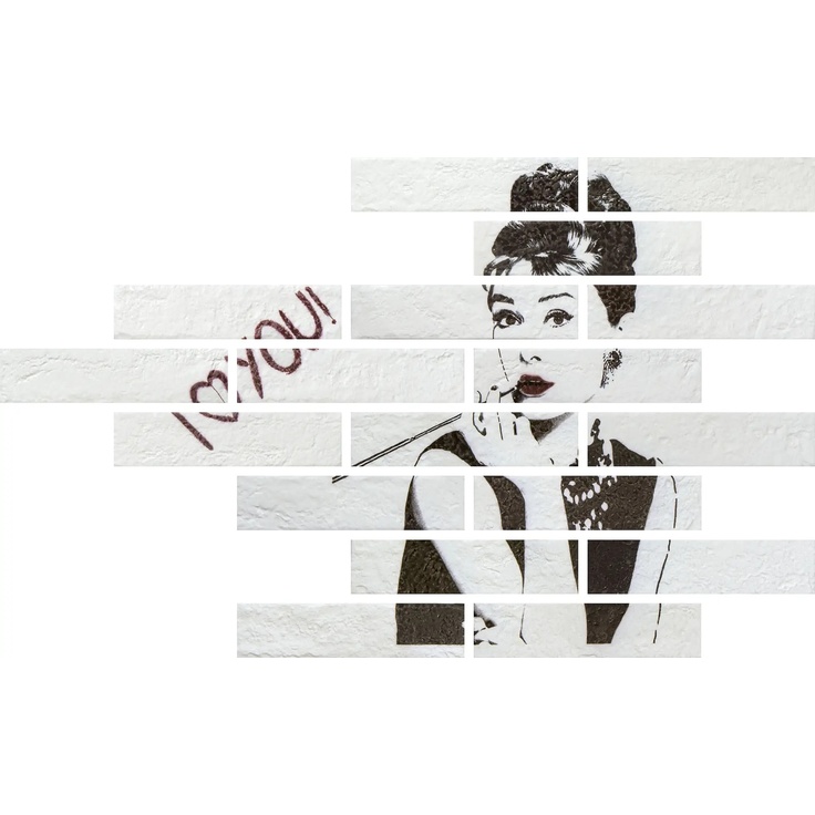 Rondine New York С000294004 J85876_ImageWhite Pannello 48x75 cm, Italia, sotto un mattone - foto 1 Rondine New York С000294004 J85876_ImageWhite Pannello 48x75 cm, Italia, sotto un mattone - foto 1