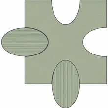 Rondine Pastel X С000626407 J94158_PastelXInsiemeSalvia29,8*29,8 Mosaico 29,8x29,8 cm, Itália, concreto - foto 1 - foto 1
