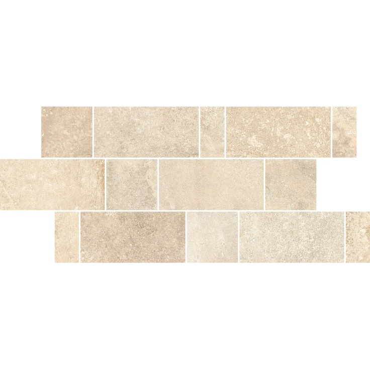 Rondine Provence С000502641 J89585_MurettoCream30*60 Mosaico 30x60 cm, Itália, outros tipos de pedra - foto 1 Rondine Provence С000502641 J89585_MurettoCream30*60 Mosaico 30x60 cm, Itália, outros tipos de pedra - foto 1