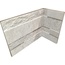 Rondine Quarzi 3D С000399273 J87445_Quarzi3DAngoloInternoWhite30*15 Úhel 15x30 cm, Itálie, kvarcit - fotografie 1 Rondine Quarzi 3D С000399273 J87445_Quarzi3DAngoloInternoWhite30*15 Úhel 15x30 cm, Itálie, kvarcit - fotografie 1