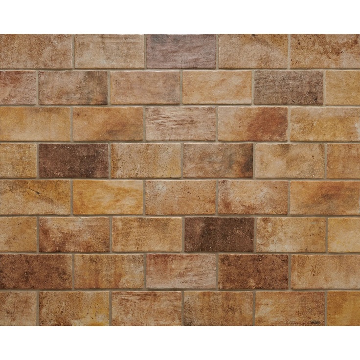 Rondine Recovery Stone С000560607 J91603_Ocra13*25 gres porcelánový 13x25 cm, Itálie, cihla - fotografie 1 Rondine Recovery Stone С000560607 J91603_Ocra13*25 gres porcelánový 13x25 cm, Itálie, cihla - fotografie 1