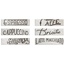 Rondine Tribeca С000356178 J86024_TribecaWhiteBreakfastMix_6*25 Decor 6x25 cm, Italy, brick look - photo 1