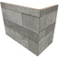 Rondine Volcano 3D С000473589 J88974_Volcano3DAngolEstGrey30*15 Ángulo 15x30 cm, Italia, debajo del concreto - foto 1 Rondine Volcano 3D С000473589 J88974_Volcano3DAngolEstGrey30*15 Ángulo 15x30 cm, Italia, debajo del concreto - foto 1