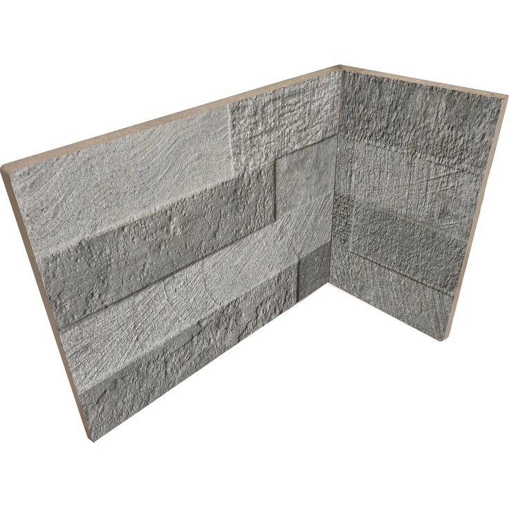 Rondine Volcano 3D С000473594 J88979_Volcano3DAngolIntGrey30*15 Hoek 15x30 cm, Italië, onder beton - foto 1 Rondine Volcano 3D С000473594 J88979_Volcano3DAngolIntGrey30*15 Hoek 15x30 cm, Italië, onder beton - foto 1