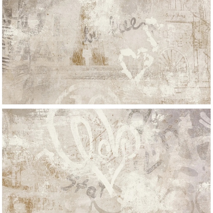 Rondine Volcano С000366856 J86795_VolcanoGraffitiMixBeigeRet30*60 Dekor 30x60 cm, Italien, under betonen - foto 1 Rondine Volcano С000366856 J86795_VolcanoGraffitiMixBeigeRet30*60 Dekor 30x60 cm, Italien, under betonen - foto 1