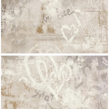 Rondine Volcano С000366856 J86795_VolcanoGraffitiMixBeigeRet30*60 Dekor 30x60 cm, Włochy, pod betonem - zdjęcie 1 - zdjęcie 1