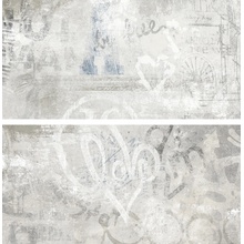 Rondine Volcano С000366857 J86796_VolcanoGraffitiMixWhiteRet30*60 Dekor 30x60 cm, Włochy, pod betonem - zdjęcie 1 - zdjęcie 1