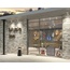 Rondine Wall Art 15x61 см, glazovaný keramický granit, Itálie, dřevo - fotografie interiéru 4