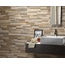 Rondine Wall Art 15x61 см, glazovaný keramický granit, Itálie, dřevo - fotografie interiéru 3