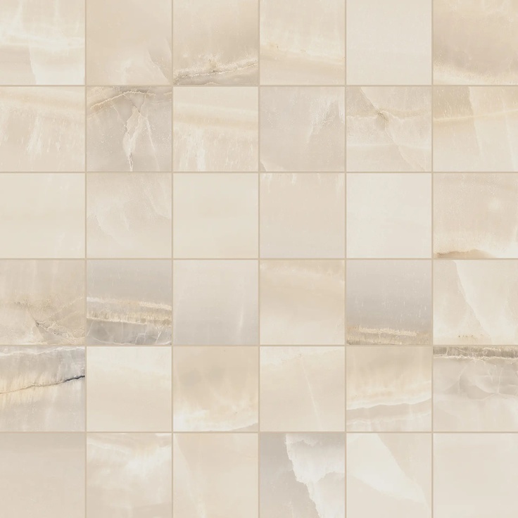 Sant'Agostino Akoya С000464619 CSAMAKIV30_Mos.AkoyaIvory Mosaic 30x30 cm, Italy, onyx - photo 1