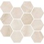 Sant'Agostino Akoya С000464623 CSAMCAIK34_MaxiClAkoyaIvoryKry Mosaic 30x34,5 cm, Italy, onyx - photo 1