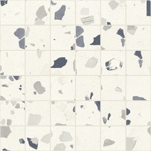 Sant'Agostino Deconcrete С000521581 CSAMDMWH30_MosDe-MediumWhite30*30 Mozaïek 30x30 cm, Italië, terrazzo - foto 1 - foto 1