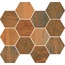 Sant'Agostino Dripart С000573920 CSAMCDCO34_DripartMaxiClCopper30*34,5 Mosaic 30x34,5 cm, Italy, metal and rust - photo 1
