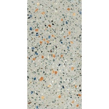 Sant'Agostino Glow С000622232 CSAGPSK612_GlowPlusSageKry60*120 keramisch graniet 60x120 cm, Italië, terrazzo - foto 1 - foto 1