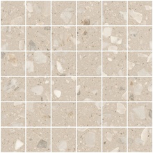 Sant'Agostino Glow С000622246 CSAMGLSS30_GlowMos.SandSilk30*30 Mozaïek 30x30 cm, Italië, terrazzo - foto 1 - foto 1