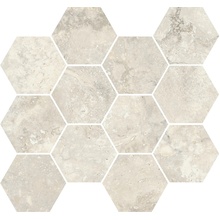 Sant'Agostino Invictus Cross С000608234 CSAMCIER34_InvictusCrossMaxiPearl30*34,5 Mosaic 30x34,5 cm, Italy, travertine - photo 1 - photo 1