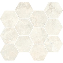 Sant'Agostino Invictus Cross С000608238 CSAMCIHT34_InvictusCrossMaxiWhite30*34,5 Mosaic 30x34,5 cm, Italy, travertine - photo 1 - photo 1