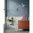 Sant'Agostino Iro 6,5x30, glassert keramisk granittflis, Italia, terrazzo - interiørfoto 7