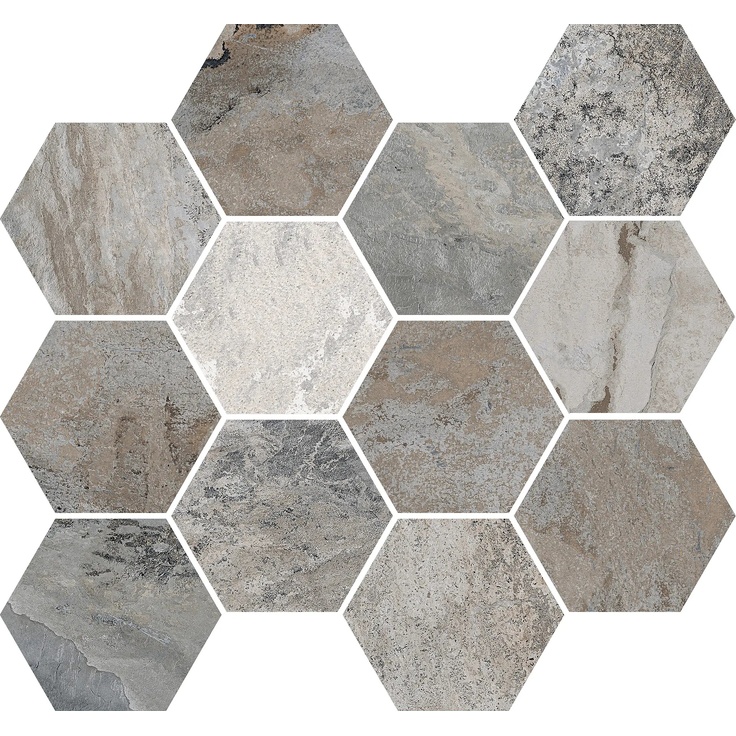 Sant'Agostino Metastone С000591854 CSAMCMFO34_MetastoneMaxiClFog30*34,5 Mosaïque 30x34,5 cm, Italie, ardoise (andésite) - photo 1 Sant'Agostino Metastone С000591854 CSAMCMFO34_MetastoneMaxiClFog30*34,5 Mosaïque 30x34,5 cm, Italie, ardoise (andésite) - photo 1