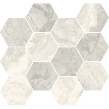 Sant'Agostino Mystic С000535317 CSAMCMPK34_MaxiClMysticPearlKry30*34,5 Mosaik 30x34,5 cm, Italien, andere marmorsorten - Foto 1 - Foto 1