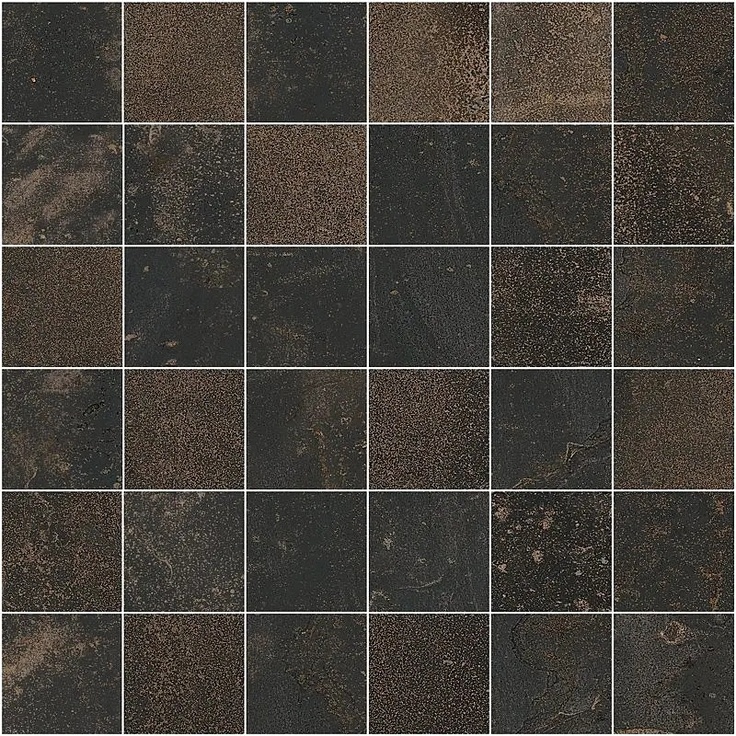 Sant'Agostino Oxidart С000420678 CSAMOXBL30_MosaicoOxidartBlack Mosaik 30x30 cm, Italien, metall und rost - Foto 1 Sant'Agostino Oxidart С000420678 CSAMOXBL30_MosaicoOxidartBlack Mosaik 30x30 cm, Italien, metall und rost - Foto 1