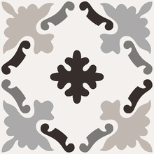 Sant'Agostino Patchwork Black&White С000383488 CSAPBW0320_PatchworkB&W03 gres porcelanato 20x20 cm, Itália, hidráulica - foto 1 - foto 1