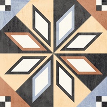 Sant'Agostino Patchwork Colors С000383502 CSAPCO0120_PatchworkColors01 posliinilaatta 20x20 cm, Italia, hydraulisen laatan jäljitelmä - kuva 1 - kuva 1