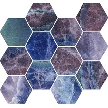 Sant'Agostino Star С000591917 CSAMCOUK34_StarMaxiClOn.PurpleKry30*34,5 Mozaïek 30x34,5 cm, Italië, onyx - foto 1 - foto 1