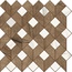Sant'Agostino Timewood С000489633 CSAFTWBR28_FlipTimewoodBrown29*29 Mozaika 29x29 cm, Itálie, dřevo - fotografie 1