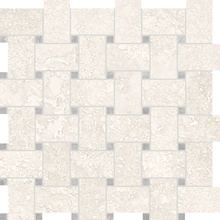 Sant'Agostino Via Appia С000420632 CSAREAWK30_ReteAppiaWhiteKry Mozaika 30x30 cm, Włochy, trawertyn - zdjęcie 1 - zdjęcie 1