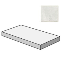 Sant Agostino Bergstone CSAGSBLI12 Gradone Angolare Sx Light degrau de canto 33x120 cm, Itália, granite look - foto 1 - foto 1