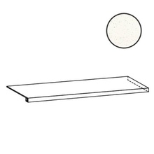 Sant Agostino Deconcrete CSAGDDIW12 Ang Gradone De Micro Dx White Marche d'angle 33x120 cm, Italie, terrazzo - photo 1 - photo 1