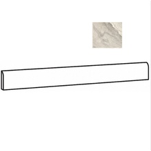 Sant Agostino Mystic CSABMYBK60 Battiscopa 60 Beige Kry plint 7,3x60 cm, Italië, marmerlook - foto 1 - foto 1