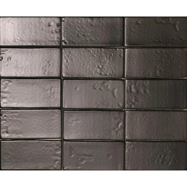 Sartoria Artigiana С000481468 SAARBR09G_Saarbr09g_ibricchi_09antracite_11x5,5 wall tile 5,5x11 cm, Italy - photo 1 Sartoria Artigiana С000481468 SAARBR09G_Saarbr09g_ibricchi_09antracite_11x5,5 wall tile 5,5x11 cm, Italy - photo 1