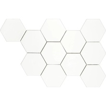 Sartoria Artigiana С000481480 SAARES01N_Saares01n_leesagone_01bianco_12,4x14 keramisch graniet 12,4x14 cm, Italië - foto 1 - foto 1