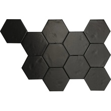 Sartoria Artigiana С000481483 SAARES10N_Saares10n_leesagone_10nero_12,4x14 keramisch graniet 12,4x14 cm, Italië - foto 1 - foto 1