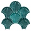 Sartoria Artigiana С000481475 SAARCO06G_Saarco06g_leconchiglie_06petrolio_15x15,5 wall tile 15x15,5 cm, Italy - photo 1 Sartoria Artigiana С000481475 SAARCO06G_Saarco06g_leconchiglie_06petrolio_15x15,5 wall tile 15x15,5 cm, Italy - photo 1