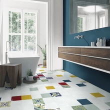 Savoia Italia Ceramica Colors 21,6x21,6, geglazuurd keramisch graniet, Italië - interieurfoto 1 Savoia Italia Ceramica Colors 21,6x21,6, geglazuurd keramisch graniet, Italië - interieurfoto 1 - foto 1
