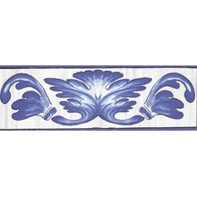 Savoia Italia Ceramica Cotto Mediterraneo С000597707 SFA3302__CottoMediterraneoFasciaMarontiLuc11X34 Dekor 11x34 cm, Italien - foto 1 - foto 1