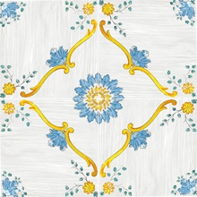 Savoia Italia Ceramica Cotto Mediterraneo С000597687 S3295P_CottoMediterraneoDecoroNeranoLuc34X34 granitkeramik 34x34 cm, Italien - foto 1 - foto 1