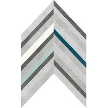 Savoia Italia Ceramica Dorset С000566189 SCHETFDOP_DorsetDec.ChevronT.F._26,6X30 Mosaico 26,6x30 cm, Itália, concreto - foto 1 - foto 1