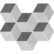 Savoia Italia Ceramica Dorset С000566196 SCUTFDOP_DorsetDec.Cubo3DT.F._26X30 Mosaico 26x30 cm, Itália, concreto - foto 1 - foto 1