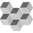 Savoia Italia Ceramica Dorset С000566196 SCUTFDOP_DorsetDec.Cubo3DT.F._26X30 Mozaika 26x30 cm, Itálie, beton - fotografie 1 Savoia Italia Ceramica Dorset С000566196 SCUTFDOP_DorsetDec.Cubo3DT.F._26X30 Mozaika 26x30 cm, Itálie, beton - fotografie 1