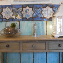 Scianna Borgo Medievale 20x20 см, majolica, Italië, craquelé - interieurfoto 1 - foto 4