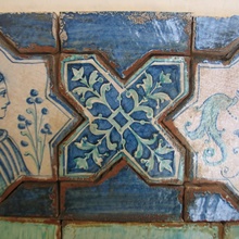 Scianna Borgo Medievale 20x20 см, majolica, Italië, craquelé - interieurfoto 1 - foto 1