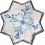 Scianna Borgo Medievale С000289457 Stella 4 Dekor 21x21 cm, Italia, craquelé - foto 1 Scianna Borgo Medievale С000289457 Stella 4 Dekor 21x21 cm, Italia, craquelé - foto 1